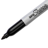 Super Permanent Marker, Fine Bullet Tip, Black, Dozen - 33001