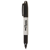 Super Permanent Marker, Fine Bullet Tip, Black, Dozen - 33001