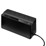 APC Back-UPS 600 VA Battery Backup System, 7 Outlets, 120 VA, 490 J - BE600M1
