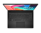 MSI Modern 15 H C2RMTG-406US Intel Core 9 270H Laptop 39.6 cm (15.6") Full HD 32 GB DDR4-SDRAM 1 TB SSD Wi-Fi 6E (802.11ax) Windows 11 Home Black - MOD15HC2406 MSI