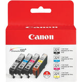 Canon CLI-221 ink cartridge 4 pc(s) Original Black, Cyan, Magenta, Yellow - 2946B004