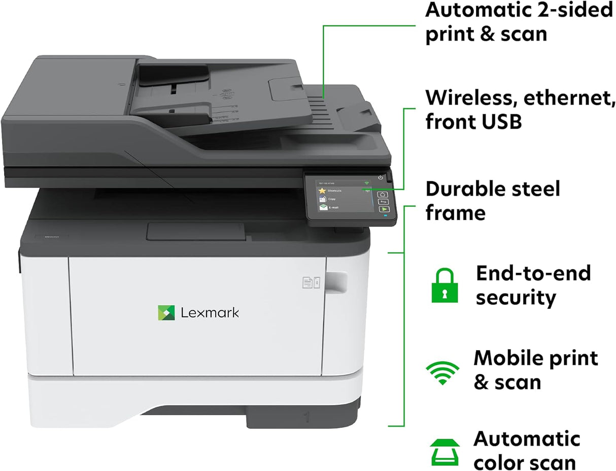 Lexmark MX431adw Multifunction Monochrome Laser Printer 29S0500