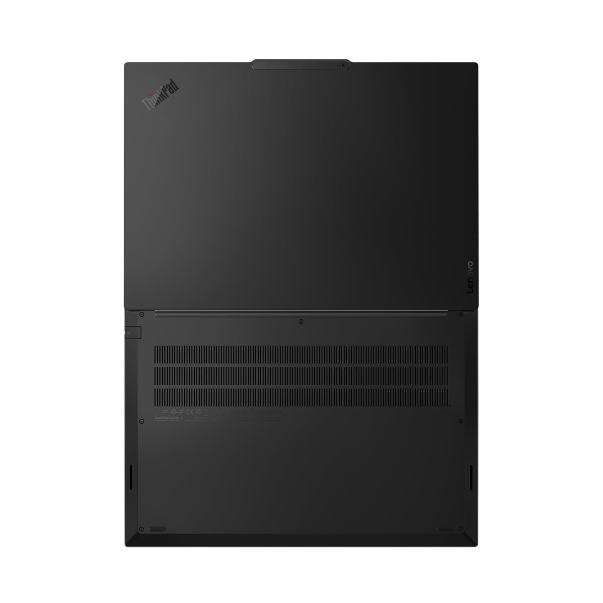 Lenovo ThinkPad E16 Gen 3 (Intel) Intel Core 7 240H Laptop 40.6 cm (16") WUXGA 16 GB DDR5-SDRAM 512 GB SSD Wi-Fi 6E (802.11ax) Windows 11 Pro US English Black - 21TF003FUS