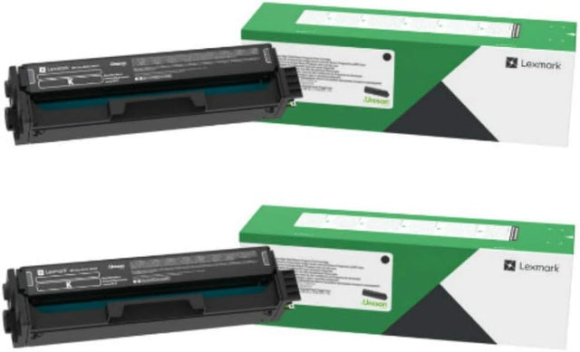 Lexmark 20N1HK0 Black High Yield Return Program Toner Cartridge 2-Pack for CS331, CX331 LEXMARK