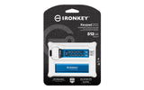 Kingston Technology IronKey 512GB Keypad 200, FIPS 140-3 Lvl 3 AES-256 Encrypted - IKKP200/512GB