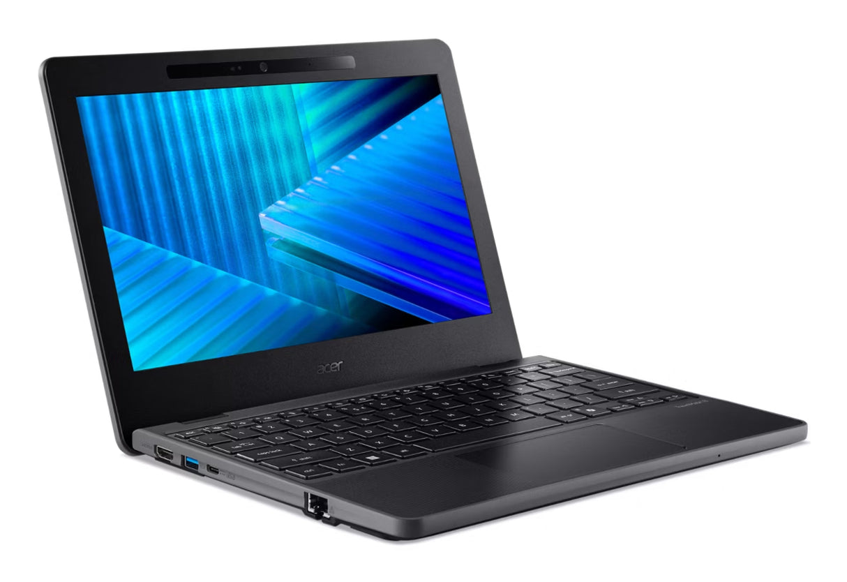 Acer TravelMate TMB311-34-C6MZ Laptop 29.5 cm (11.6") WXGA 4 GB LPDDR5-SDRAM 128 GB eMMC Wi-Fi 7 (802.11be) Windows 11 Pro Education Black - NX.BFTAA.002 ACER