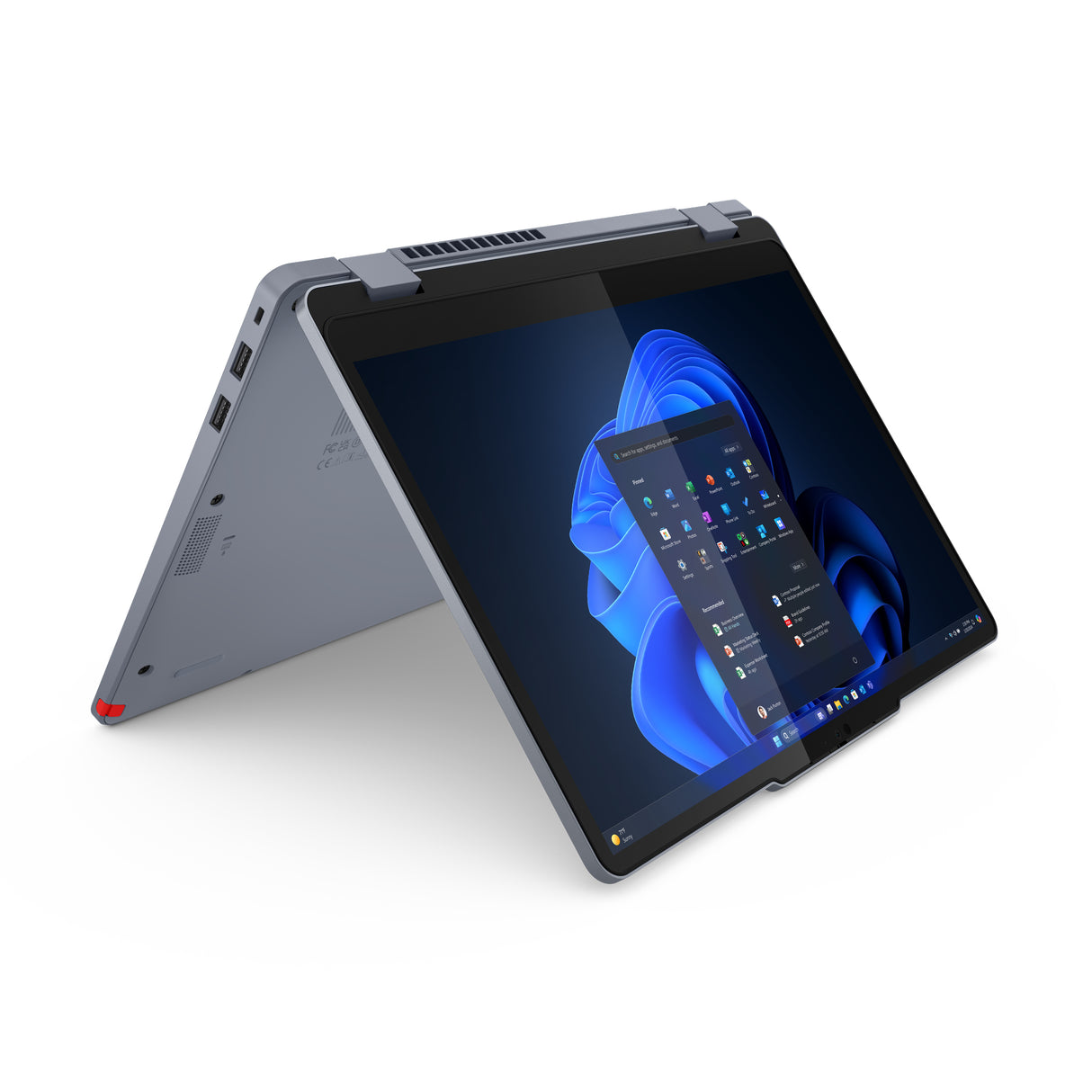 Lenovo 13w 2-in-1 Gen 3 Intel Core 3 100U Hybrid (2-in-1) 33.8 cm (13.3") Touchscreen WUXGA 8 GB DDR5-SDRAM 256 GB SSD Wi-Fi 6E (802.11ax) Windows 11 Pro Grey - 83M9000DUS LENOVO