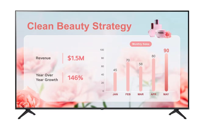 LG PK340S Digital signage flat panel 165.1 cm (65") 270 cd/m² 4K Ultra HD Black Built-in processor WebOS - 43PK340S0UB