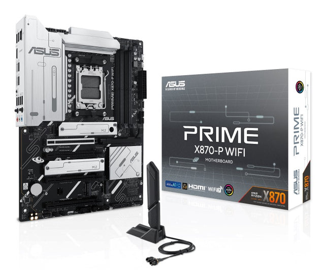 ASUS Prime X870-P WIFI AMD X870 Socket AM5 ATX - PRIME X870-P WIFI ASUS