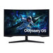 Samsung LS32CG552ENXZA computer monitor 81.3 cm (32") 2560 x 1440 pixels Quad HD QLED Black - S32CG552EN