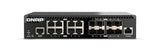 QNAP QSW-M3216R-8S8T network switch Managed L2/L3 10G Ethernet (100/1000/10000) 1U Black - QSW-M3216R-8S8T-US