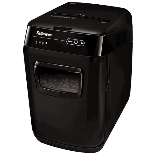 Fellowes 4656201 paper shredder Micro-cut shredding 22.8 cm Black - 4656201