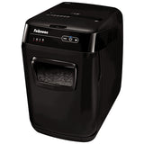 Fellowes 4656201 paper shredder Micro-cut shredding 22.8 cm Black - 4656201