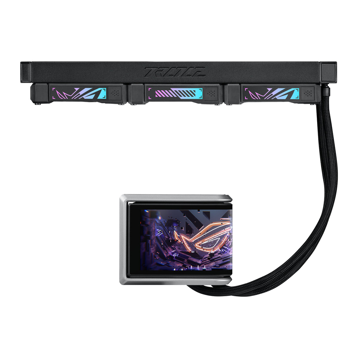 ASUS ROG RYUO IV 360 ARGB Processor All-in-one liquid cooler 12 cm Black - ROG RYUO IV 360 ARGB