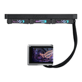 ASUS ROG RYUO IV 360 ARGB Processor All-in-one liquid cooler 12 cm Black - ROG RYUO IV 360 ARGB