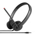 Lenovo Stereo Analog Headset Wired Head-band Office/Call center Black - 4XD0K25030 LENOVO