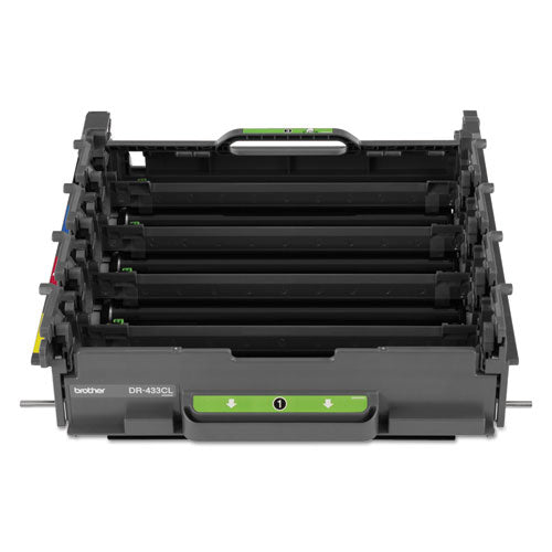 BROTHER  Drum Unit, 50,000 Page-Yield, Black/Cyan/Magenta/Yellow - DR433CL