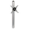 Lotus Single Monitor Arm Kit, For 26" Monitors, 180 Degree Rotation, 180 Degree Pan, Silver, Supports 17 lb - 8042801