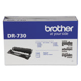 BROTHER  Drum Unit, 12,000 Page-Yield, Black - DR730