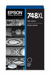 Epson (748) DURABrite Pro High Capacity Black Ink Cartridge (5,500 Yield) - T748XL120