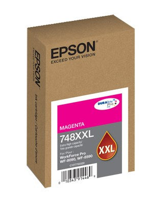 Epson (748) DURABrite Pro Extra High Capacity Magenta Ink Cartridge (7,000 Yield) - T748XXL320