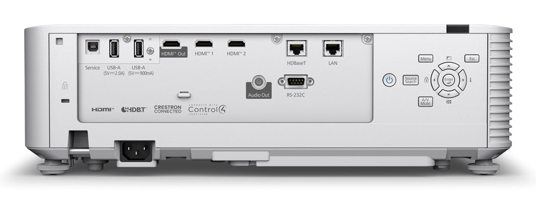 Epson PowerLite L690U Laser Projector With Lens Shift (WiFi) (6,500 Lumens) (WUXGA) (White) - V11HB29020