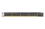 NETGEAR M4300-52G-PoE+ 550W PSU Managed L2/L3/L4 Gigabit Ethernet (10/100/1000) Power over Ethernet (PoE) 1U Black - GSM4352PA-100NES - eCommerce Business Prime