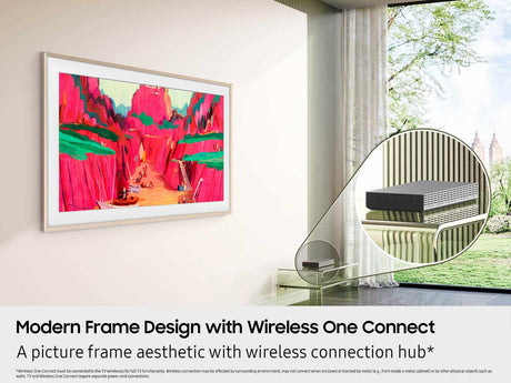 Samsung The Frame Pro QN65LS03FWFXZA TV 165.1 cm (65") 4K Ultra HD Smart TV Wi-Fi Black - QN65LS03FWFXZA SAMSUNG