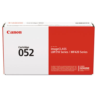 2199C001 (052) Toner, 3,100 Page-Yield, Black - 2199C001