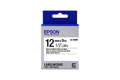 Epson LabelWorks Standard LK self-adhesive label Blue, Grey, White - LK-4WBN