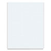 Quadrille Pads, Quadrille Rule (5 sq/in), (50) White 8.5 x 11 Sheets - 33051 C2G