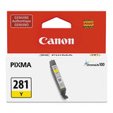 2090C001 (CLI-281) ChromaLife100+ Ink, 259 Page-Yield, Yellow - 2090C001