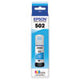 T502220-S (502) Ink, 6,000 Page-Yield, Cyan - T502220-S
