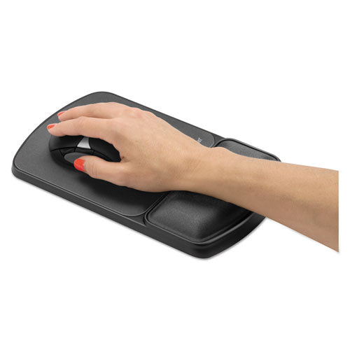 FELLOWES Gel Mouse Pad Wrist Rest with Microban Protection, 6.75 x 10.12, Graphite - 9175101