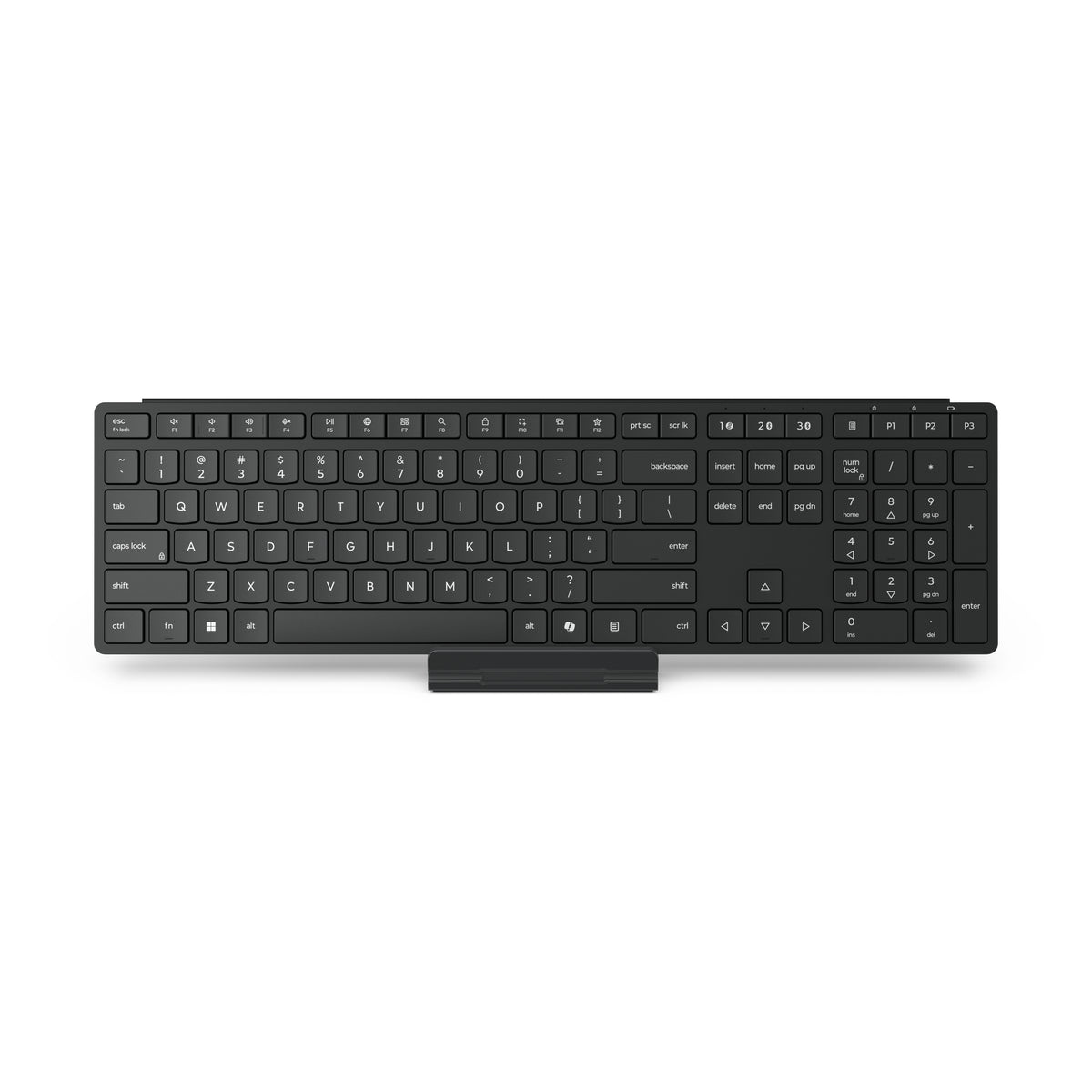 Lenovo Wireless Multi-Mode Pro 6000 keyboard Home/Office RF Wireless + Bluetooth QWERTY US English Black - 4Y41S04659
