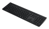 Lenovo 4Y41R64505 keyboard Home/Office RF Wireless + Bluetooth QWERTY US English Black - 4Y41R64505