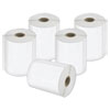 LW Extra-Large Shipping Labels, 4" x 6", White, 220 Labels/Roll, 5 Rolls/Pack - 2026404