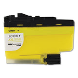 BROTHER  INKvestment Ultra High-Yield Ink, 5,000 Page-Yield, Yellow - LC3039Y