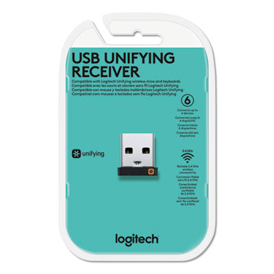 USB Unifying Receiver, Black - 910-005235