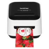 VC-500W Versatile Compact Color Label and Photo Printer with Wireless Networking, 7.5 mm/s Print Speed, 4.4 x 4.6 x 3.8 - VC500W