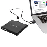 Verbatim Slimline CD/DVD optical disc drive DVD-RW Black - 98938
