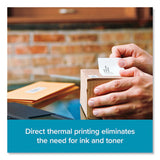 LW Shipping Labels, 2.13" x 4", White, 220 Labels/Roll, 6 Rolls/Pack - 2050811