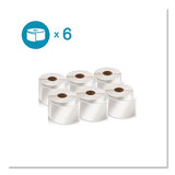 LW Shipping Labels, 2.13" x 4", White, 220 Labels/Roll, 6 Rolls/Pack - 2050811