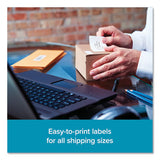 LW Shipping Labels, 2.31" x 4", White, 300 Labels/Roll, 6 Rolls/Pack - 2050765