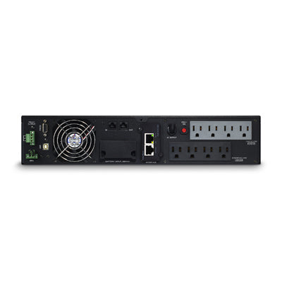 CyberPower OL1500RTXL2UN uninterruptible power supply (UPS) Double-conversion (Online) 1.5 kVA 1350 W 8 AC outlet(s) - OL1500RTXL2UN