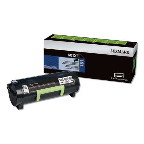 LEXMARK  Return Program Extra High-Yield Toner, 20,000 Page-Yield, Black - 60F1X0E