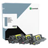 72K0FV0 Return Program Photoconductor Kit, 500 Page-Yield, Cyan/Magenta/Yellow - 72K0FV0