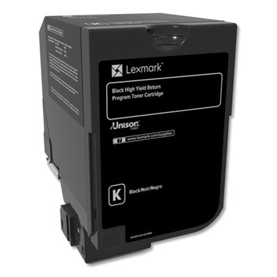 84C1HK0 Return Program Unison High-Yield Toner, 25,000 Page-Yield, Black - 84C1HK0