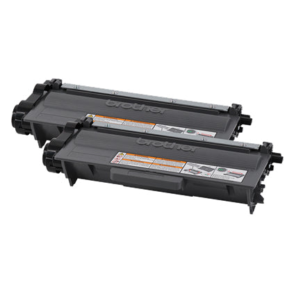 Brother High Yield Black Toner Cartridge Dual Pack (2 x 8,000 Yield) - TN7502PK