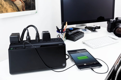 APC BE600M1 uninterruptible power supply (UPS) Standby (Offline) 0.6 kVA 330 W 7 AC outlet(s) - BE600M1